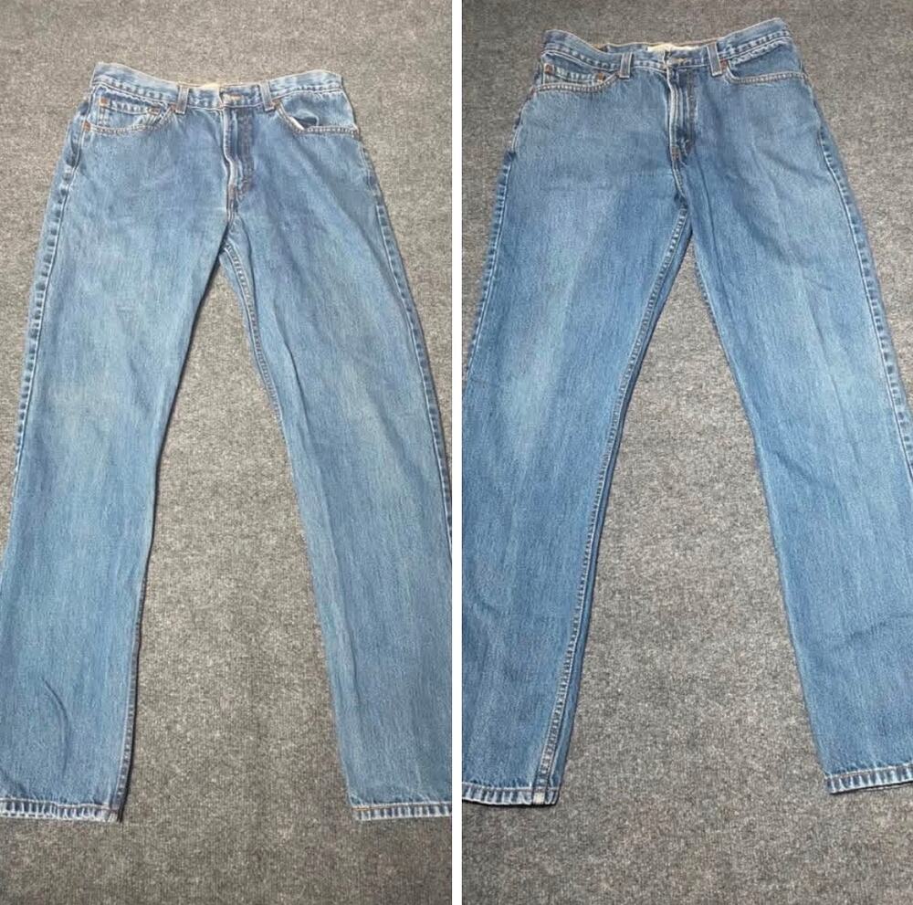 2 Pairs Y2K Levi’s 505 Jeans Tag (33x34) Made in Egypt